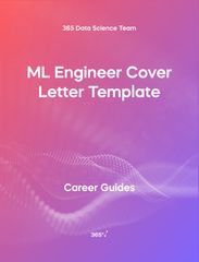 Cover of the ML Engineer Cover Letter Template.